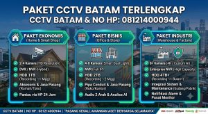Paket CCTV Batam Murah